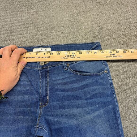 KanCan Womens Skinny Jeans Blue 15/31 Denim 5-Pocket Stretchy (Fits 34x30) - Picture 5 of 12